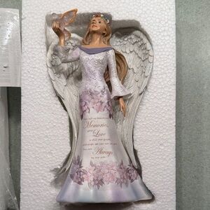 Always by Our Side Figurine from The Angels of Eternal Love by Lena Liu Collect